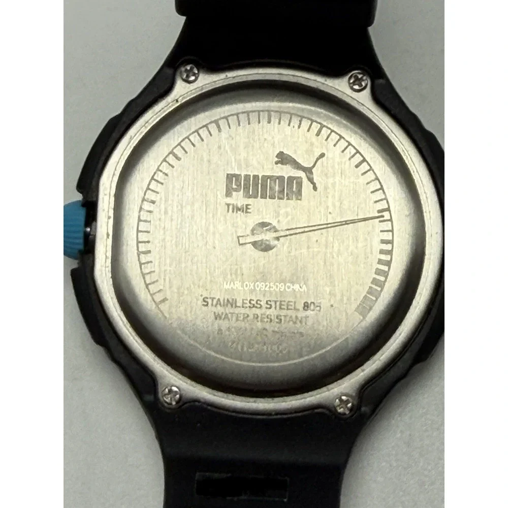 Puma Marlox 092509 New Battery Mens Watch 43MM 8
